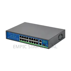 16port Hisource Smart Switch Gigabit & POE