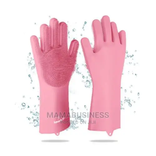 Reusable Silicone Dishwashing Gloves