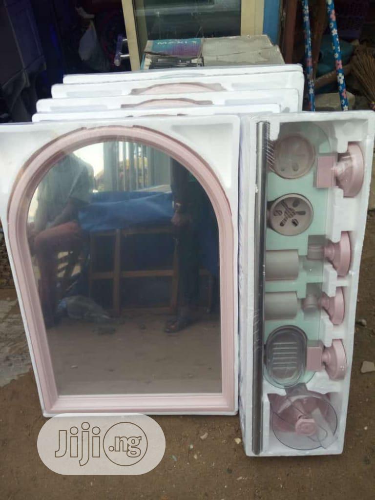 Plastic Mirror With Accessories