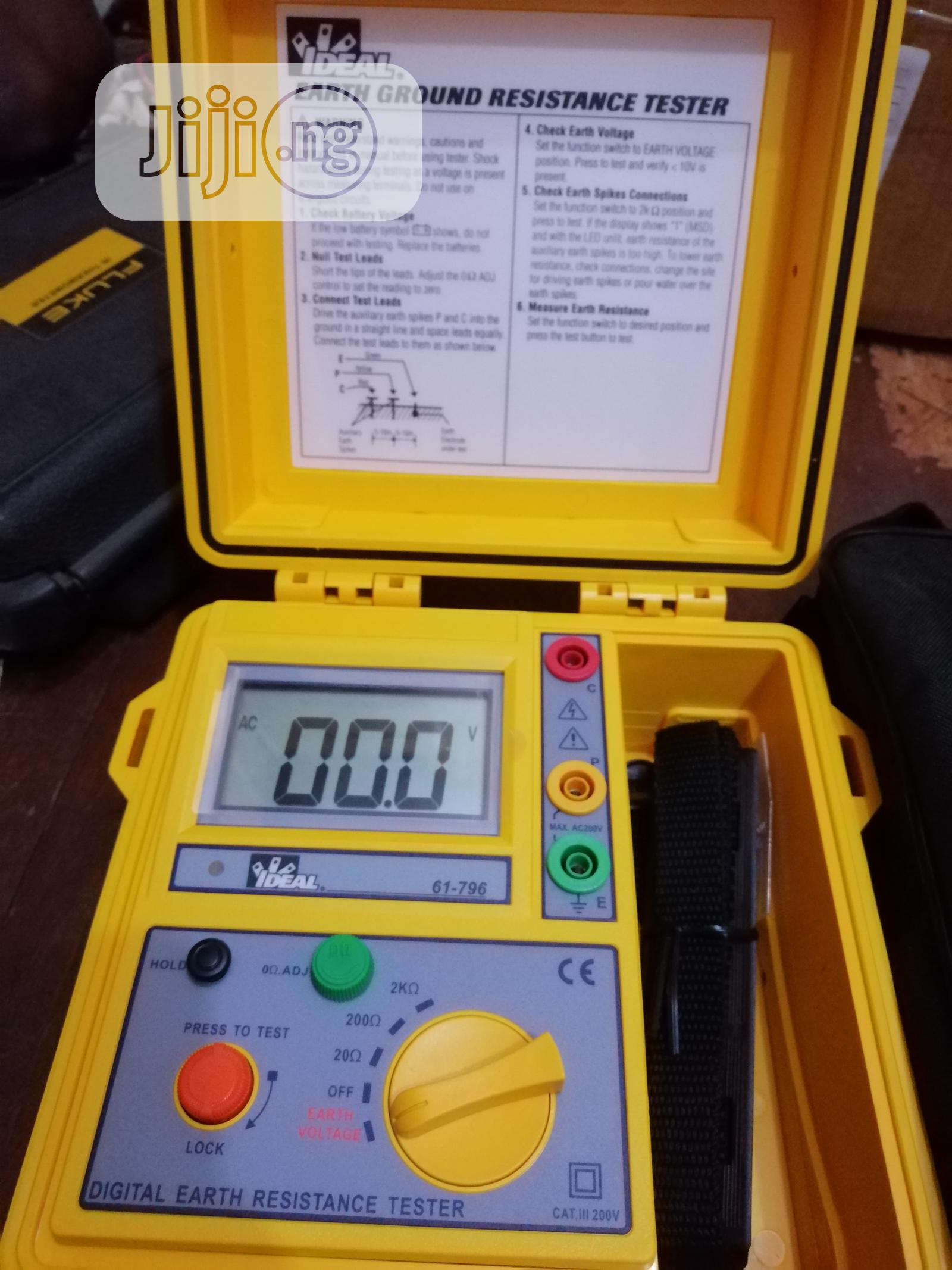 Ideal 61-796 Earth Ground Resistance Test
