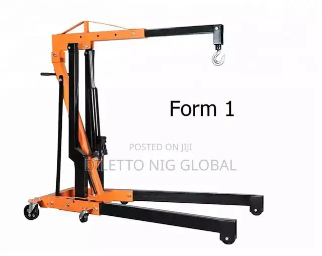 Multi-Function Stand Foldable Hydraulic Car Engine Crane