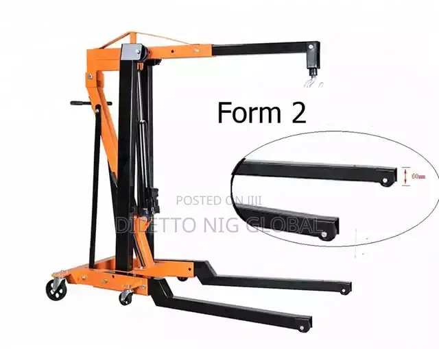 Multi-Function Stand Foldable Hydraulic Car Engine Crane
