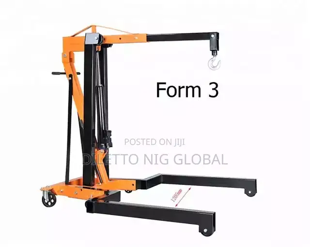 Multi-Function Stand Foldable Hydraulic Car Engine Crane