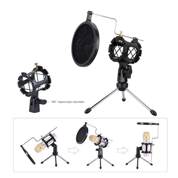 Studio Condenser Stand for Microphone With Filter Cover