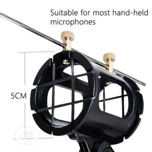 Mic Stand Phone Holder Filter Adjustable Desk Recording