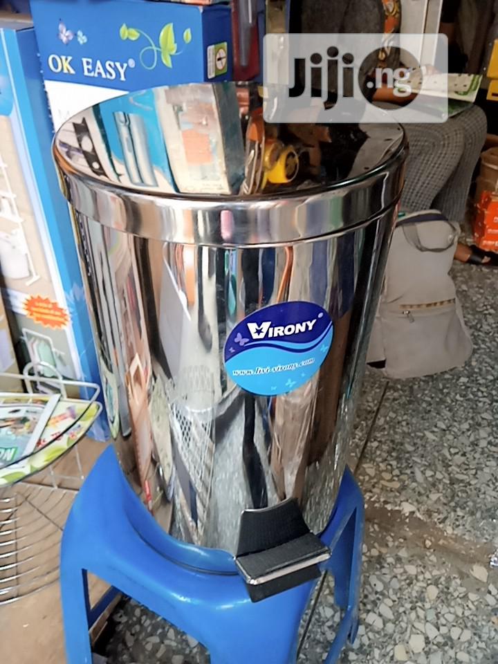 12lt Stainless Office Waste Bin