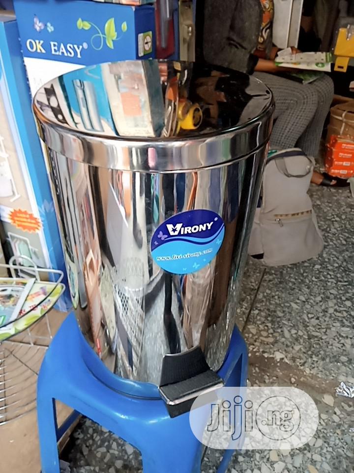 12lt Stainless Office Waste Bin