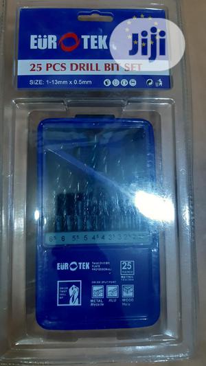 Drill Bit Set (25pcs) Black or Silver