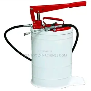 Manual Grease Pump Oval Lubrication Bucket - 20L