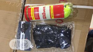 Original Brand New Imported Wilson Lawn Tennis Ball & Glove.