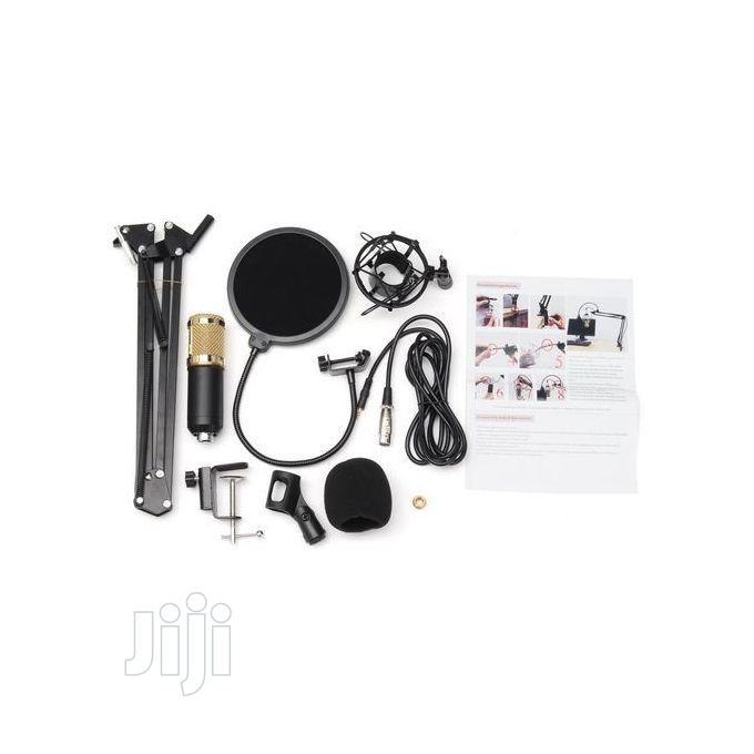 Dynamic System Mount Boom Condenser Microphone Studio Kit