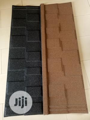 Brown and Black Shingle Stone Coated Roofing Material