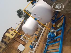 Complete Installatio of 2.5tons LPG Tank With Auto Dispenser