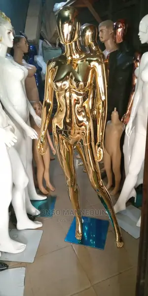 Chrome Gold SHF Female Mannequin