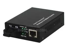 Fiber Media Converter Sc 10/100 SM