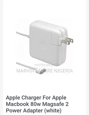 Apple Charger for Apple Macbook 80w Magsafe 2 Power Adapter