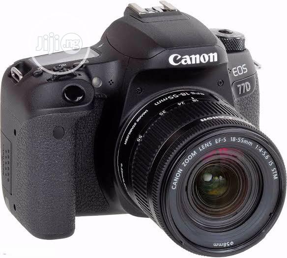 Lens 77d Video Canon Eos 77d With 18-55mm Lens (Brand New) In