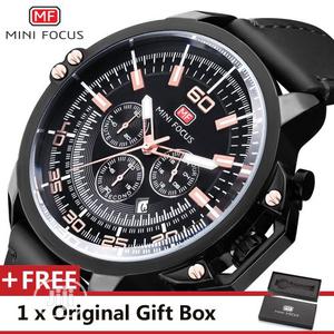Fashion Leather Business Cool Men Quartz Watches