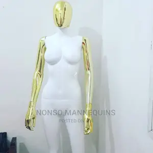 Gold White Female Faceless