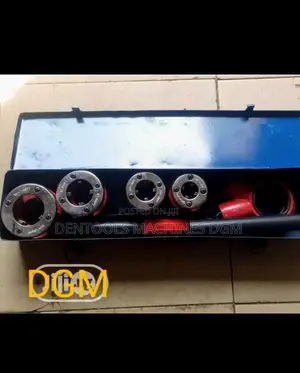 Ratcheting Pipe Threading Dice Set