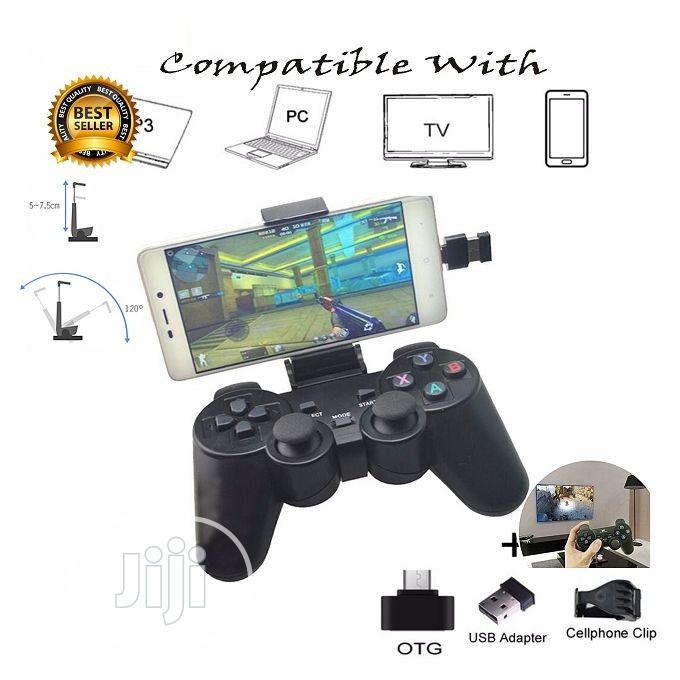 Joypad Game Controller 2.4G Joystick With Phone Holder