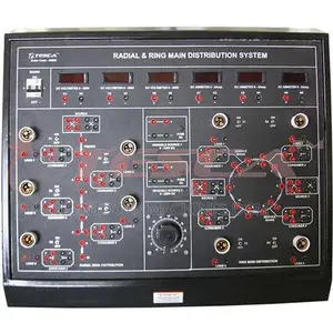 Tesca Radial & Ring Main Distribution System Trainer, For Laboratory