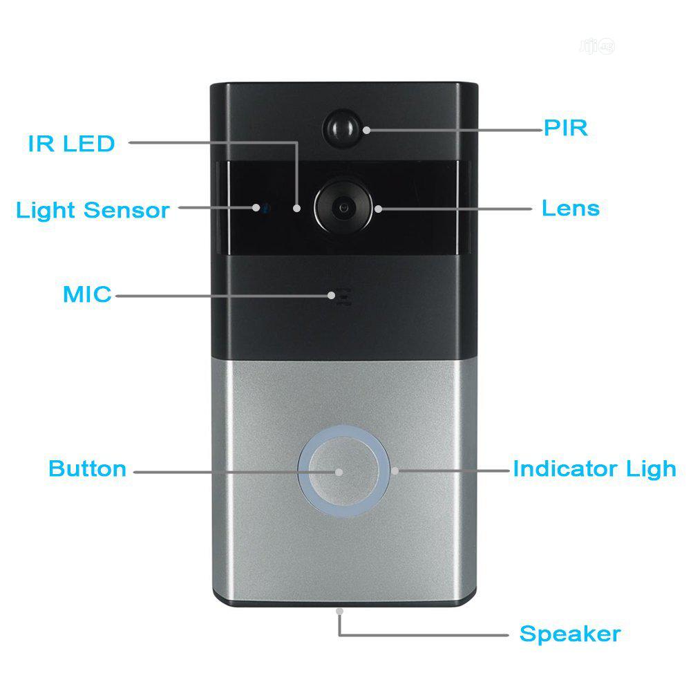 HD Door Bell Camera Battery Powered Wifi Wireless Video