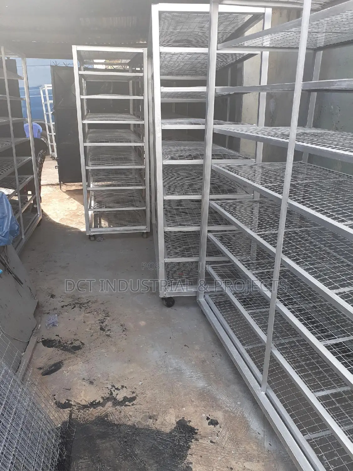 Bread Cooling Trolleys (Bakery)