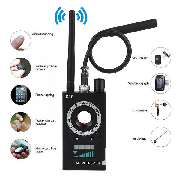 Rf Tracker Camera GSM Finder GPS Bug Anti-Spy Detector