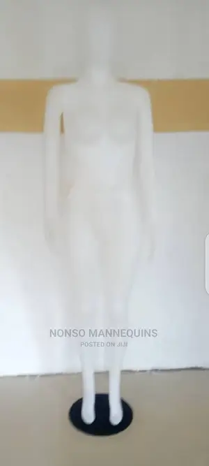 Detachable Waist and Hands White Female Mannequin