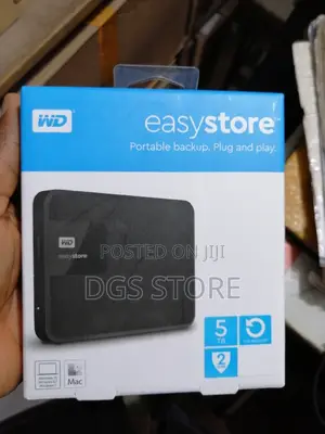 WD Easystore 5TB Hard Drive