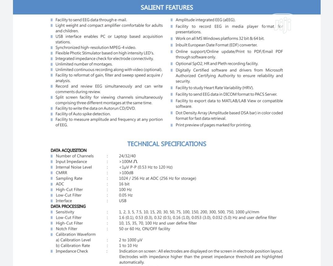 24/32/40 Channels Eeg Machine