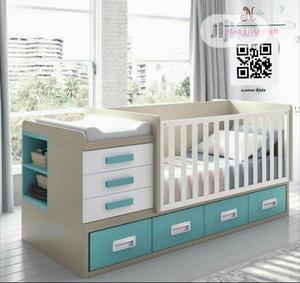 New Design Baby Crib Beds With Drawer