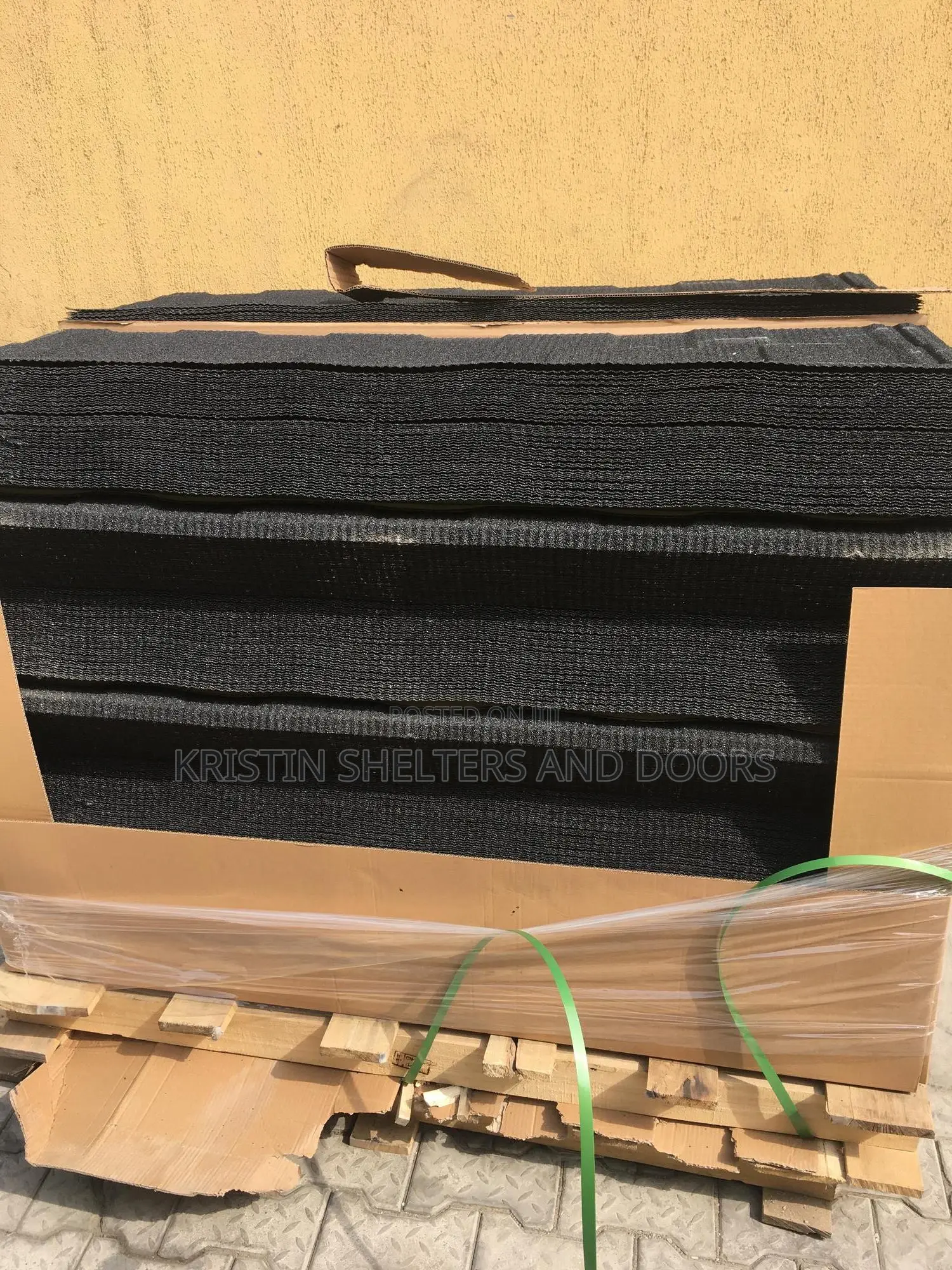 Darkest Black Shingle Roofing Sheet Delivery in Ondo