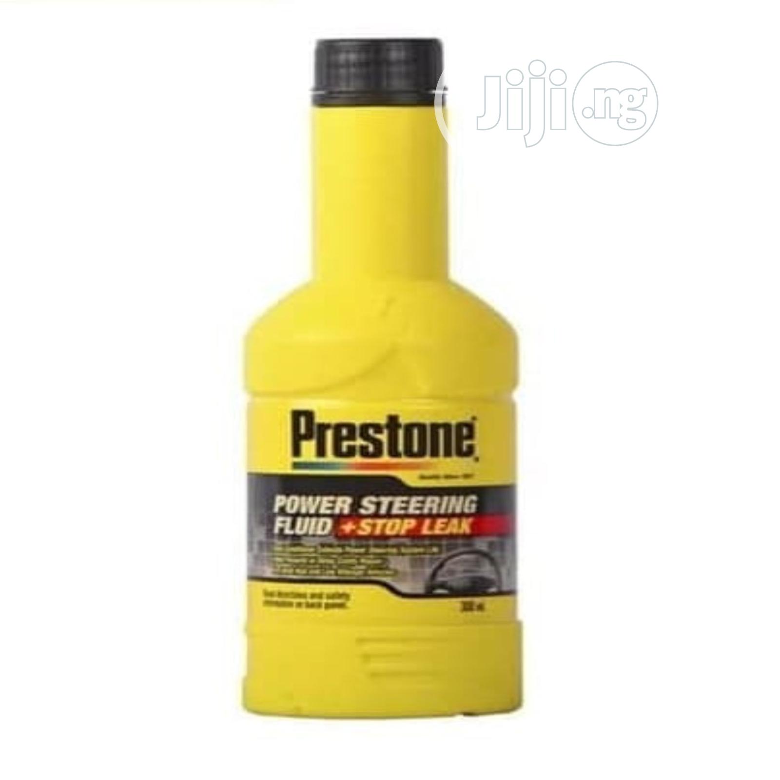 Prestone Power Steering Fluid PLUS Stop Leak 12 Oz in AmuwoOdofin