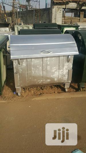 Galvanized 1200 LTR Aepb Specified Waste Bin