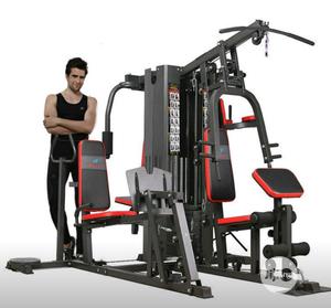 Brand New Imported Five Station Fitness Multi Home Gym.
