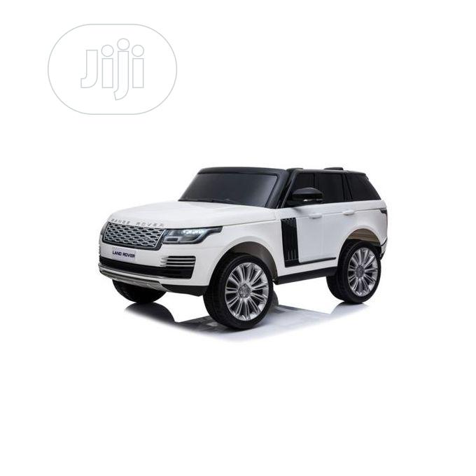 Licensed Range Rover Ride-on for Kids - White