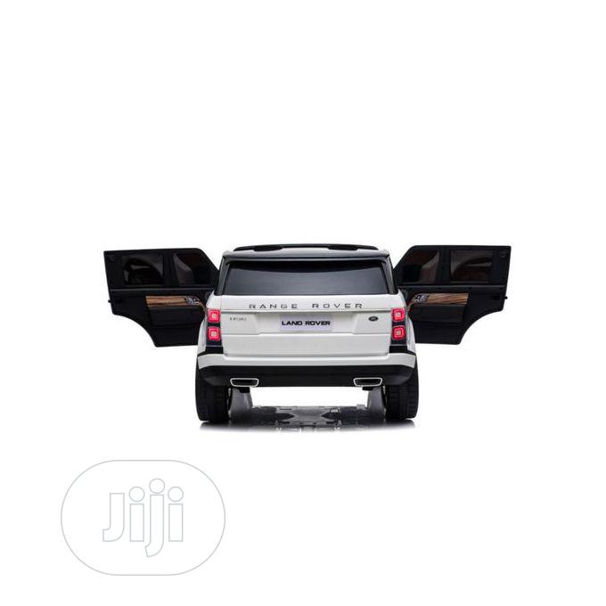Licensed Range Rover Ride-on for Kids - White