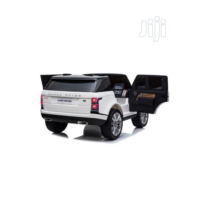 White Range Rover Ride-on for Kids