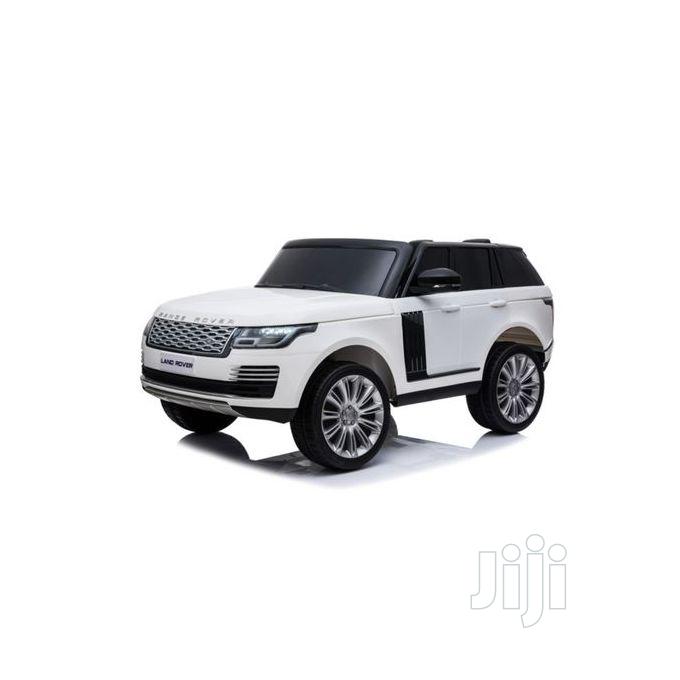 White Range Rover Power High Grade Car for Kids