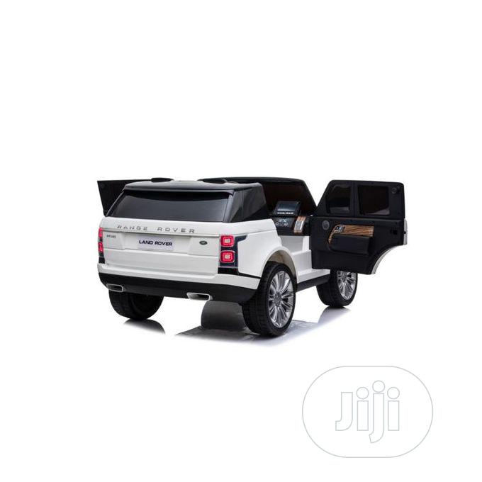 White Range Rover Power High Grade Car for Kids