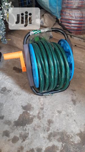 Garden Hose Reel With Valve