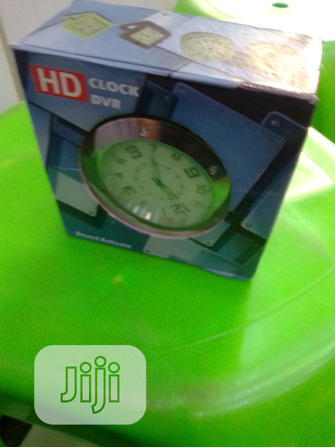 Spy Table Clock Camera