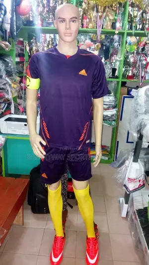 Complete Set Of Playing Jersey,With Boot,Hose,Captain Band