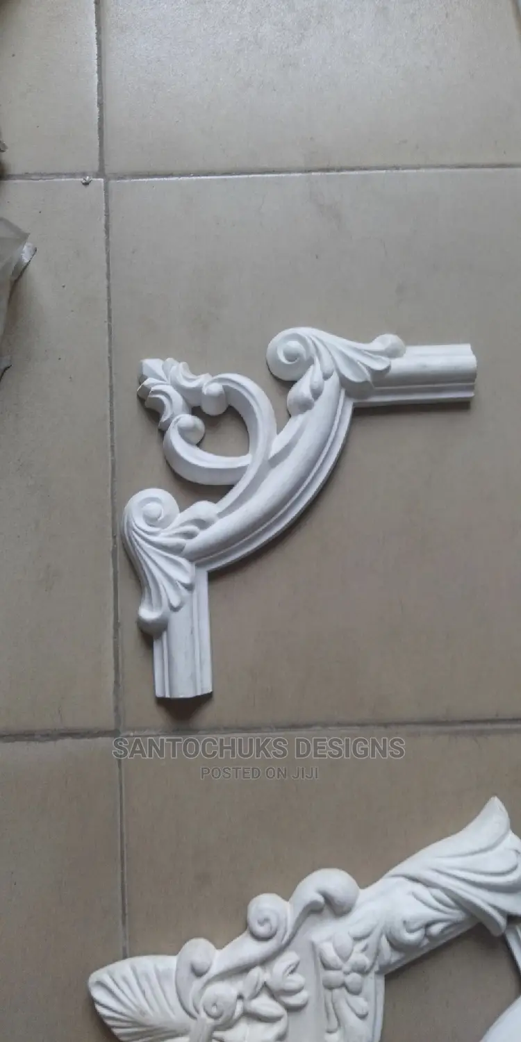 Plastic Cornice Corners Medallions And Panel Moulds(2)