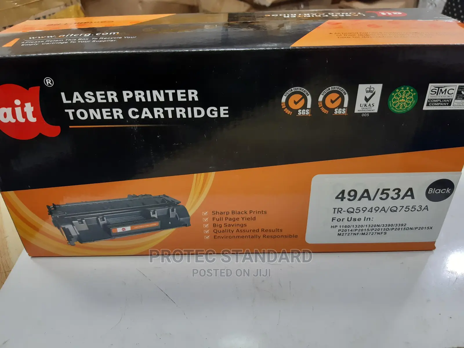 49a/53a Laserjet Printer Toner Black