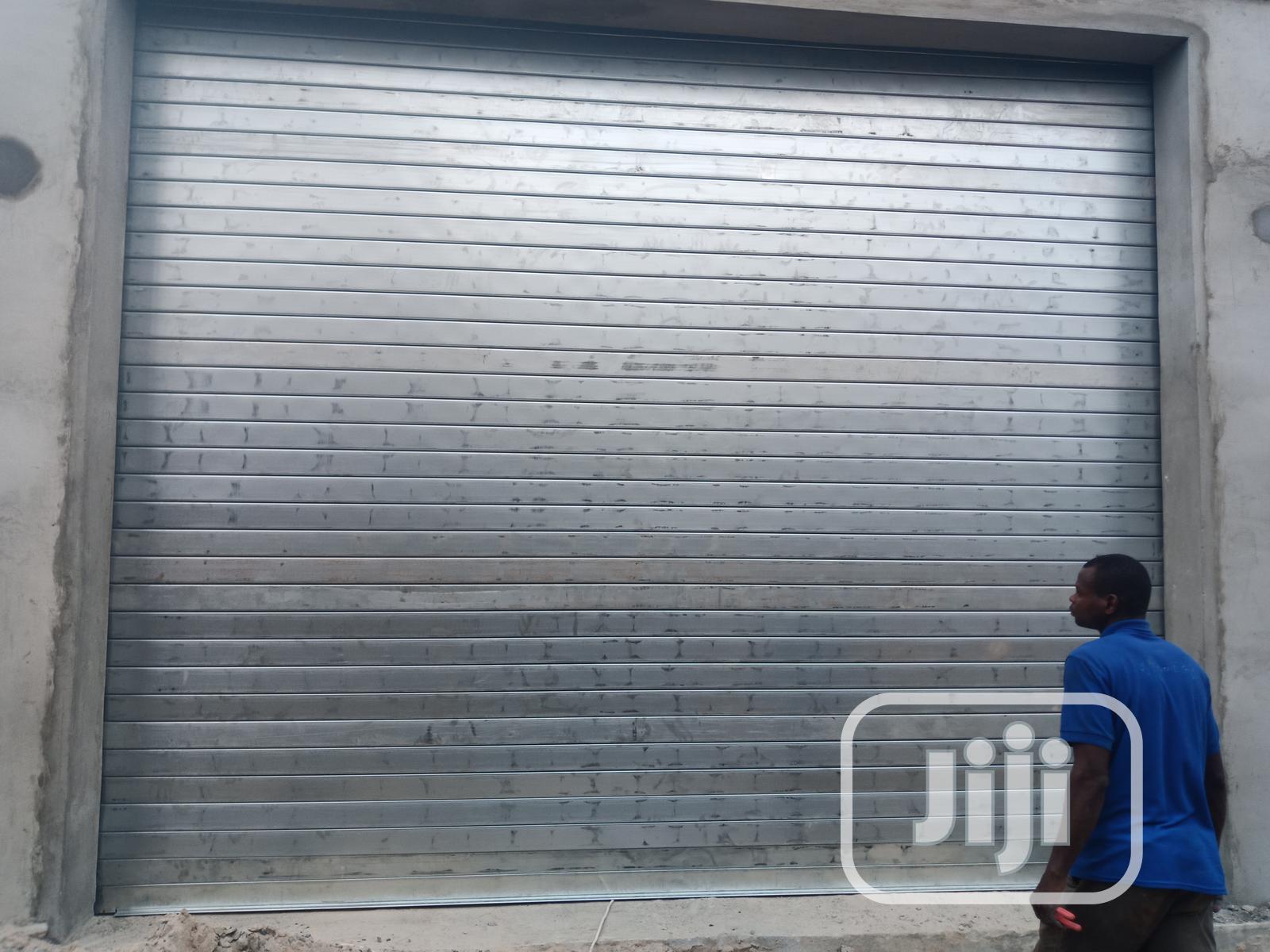 Automatic Roller Shutter Silver
