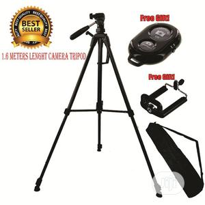 1.6M(5.24ft) Aluminum SLR DSLR Camera Lightweight Tripod