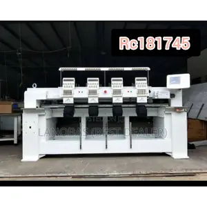 Four Head Embroidery Industrial Machine